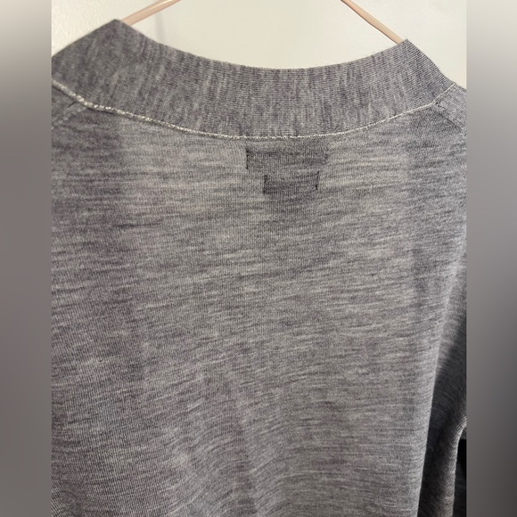 Catherine Malandrino 100% extra fine merino wool cardigan NWOT US M - Picture 5 of 6